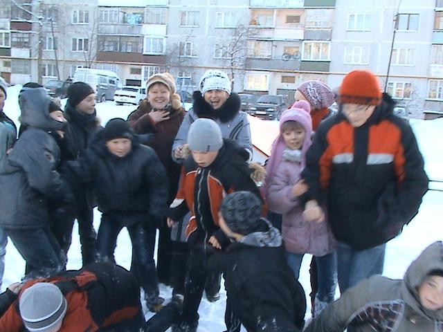 "Снежные забавы, или Мы мороза не боимся!"
